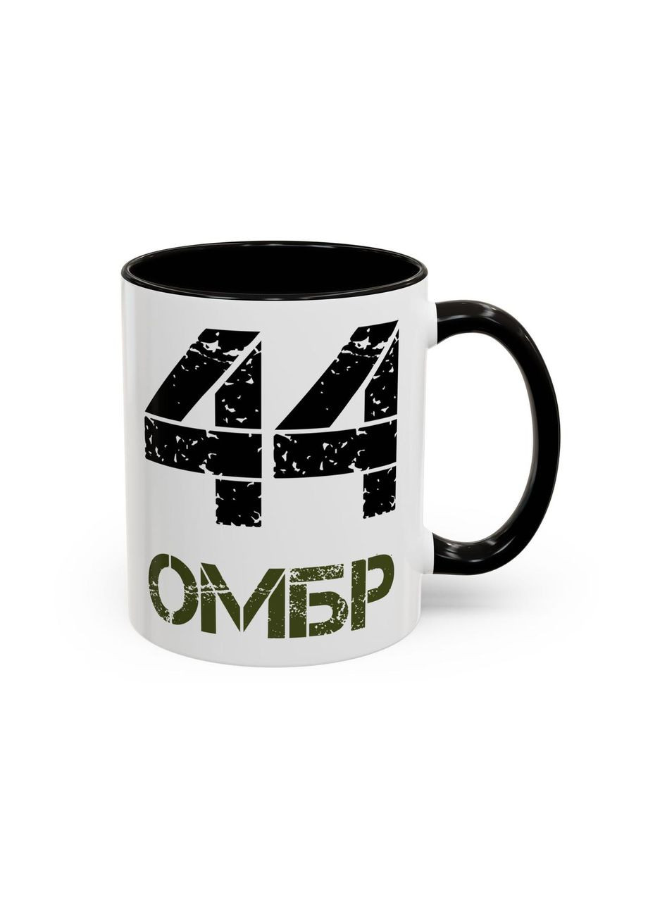 Чашка з шевроном "44-та окрема механізована бригада" No Brand (368671394)