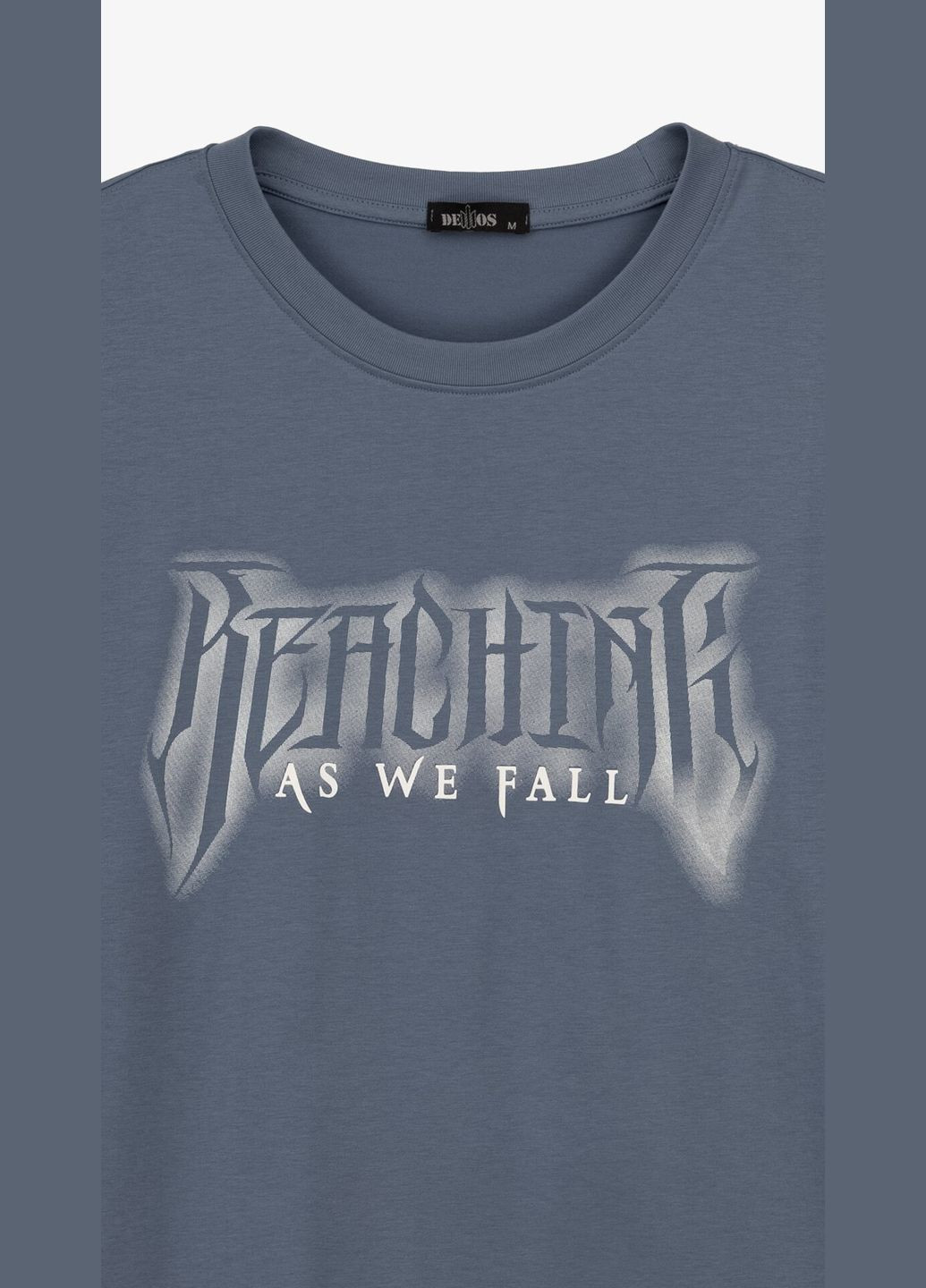 Синяя футболка с принтом мужская a25106 shop (2000991063723) Demos