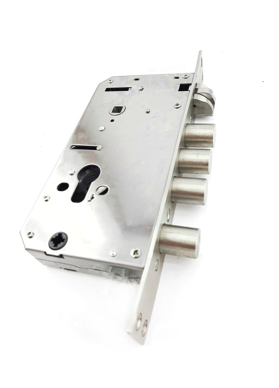 Замок врезной на дверь 66068 automatic 3-ригельный PES (347324699)