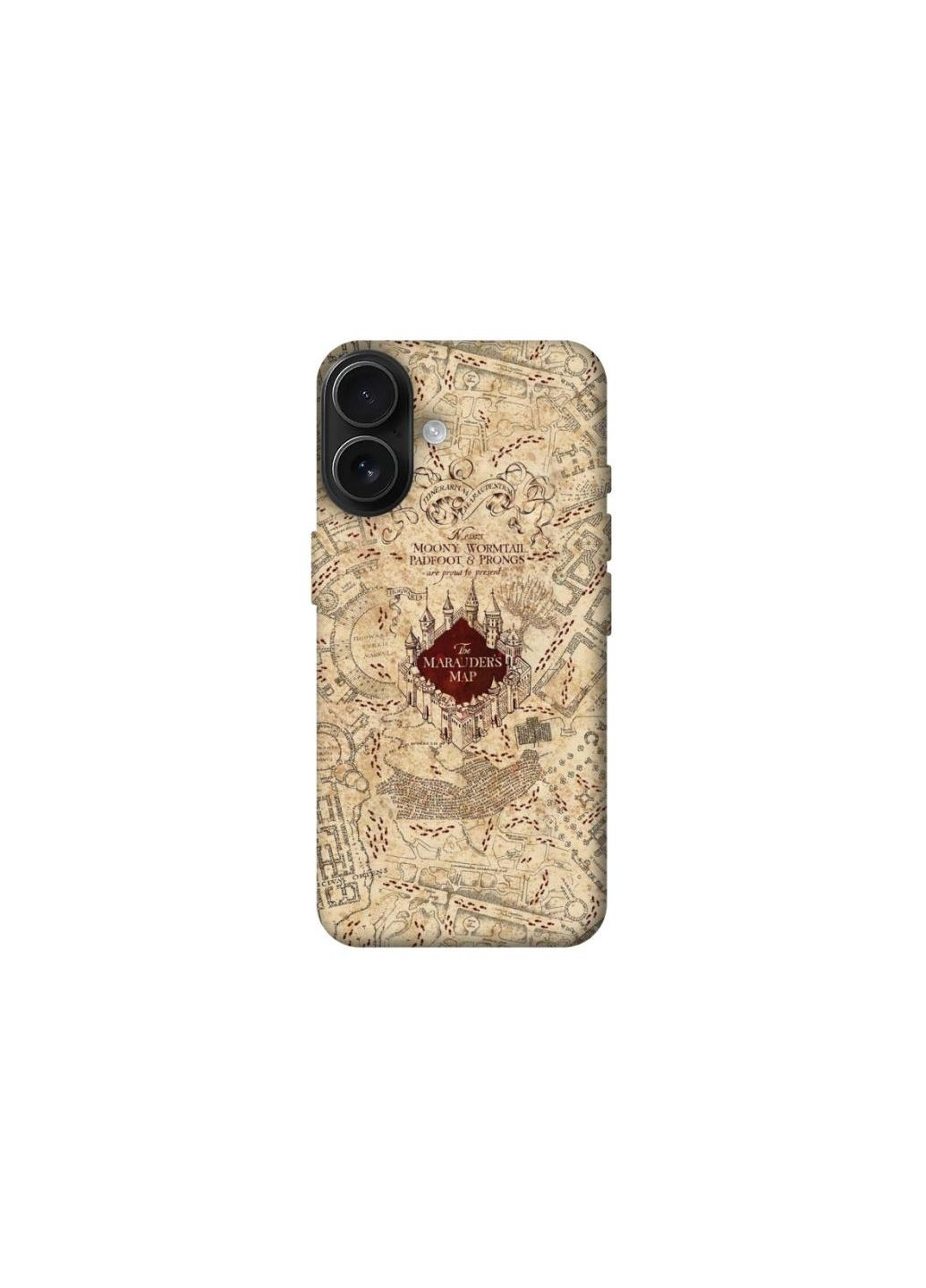 Чехол на Apple iPhone 17 (6.3") Harry Potter Marauder's Map Frontalka (361987910)