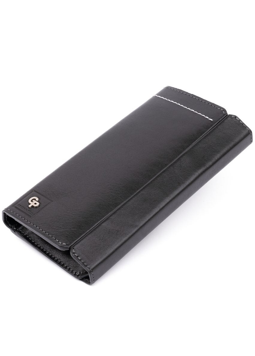 Борсетка елітна шкіряна 11277 Чорна Grande Pelle (366881265)