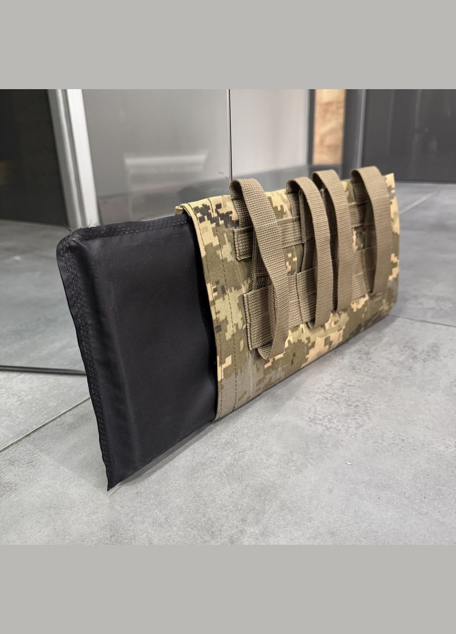 Підсумок під балістичний пакет 300х150 для захисту попереку, Піксель, для плитоноски, Cordura 1000D ( ) WinTac (338625100)