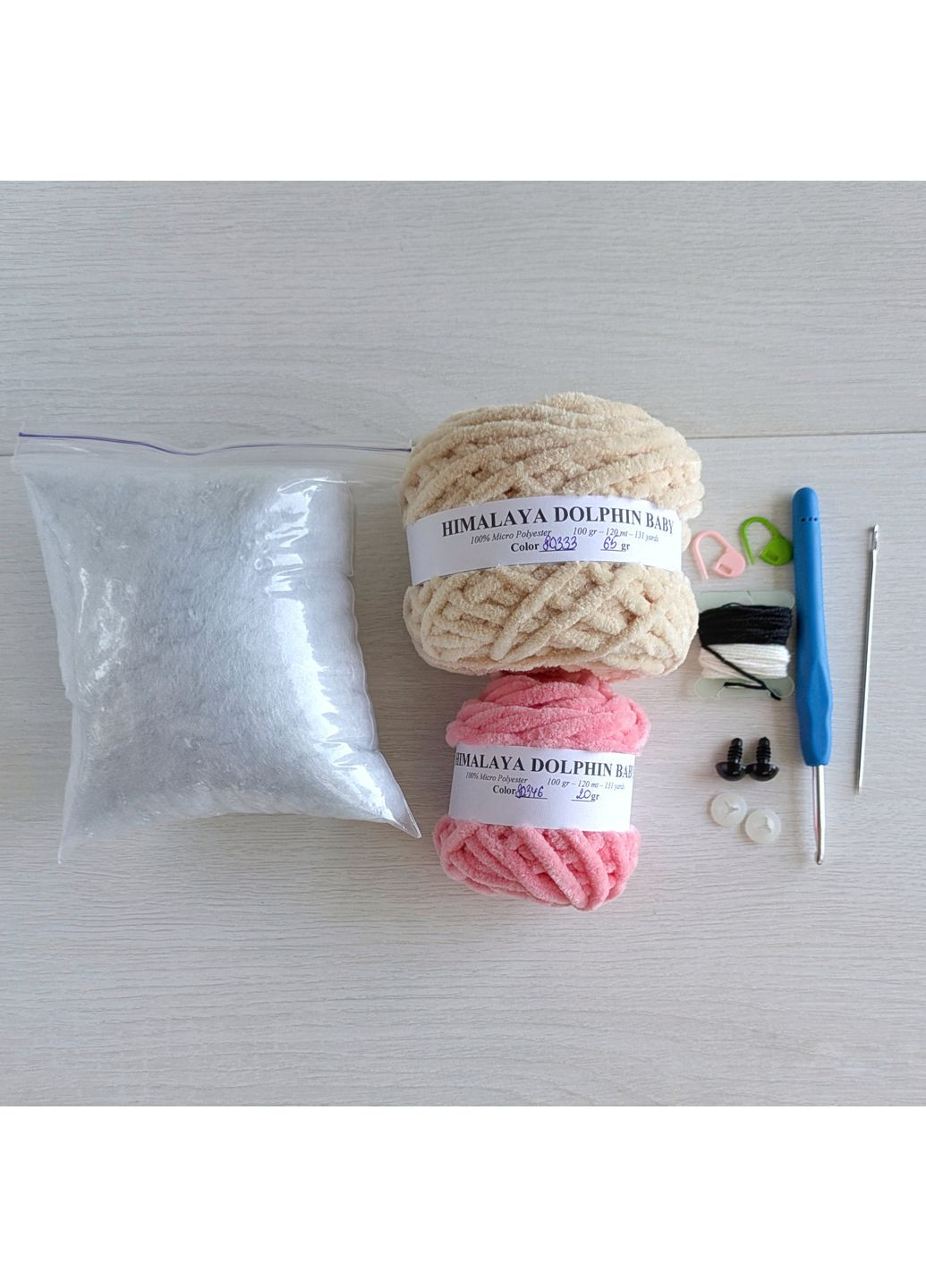 Набор для вязания аксолотля, розовый Hand Made (365250658)