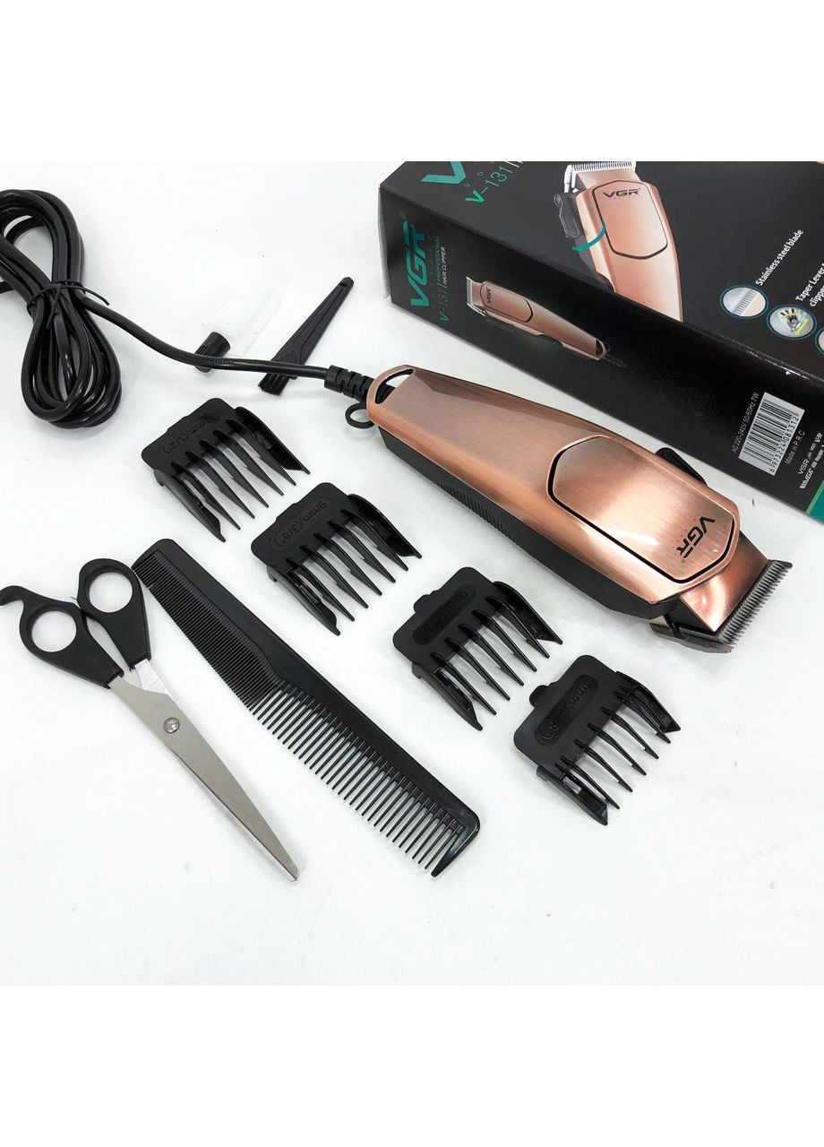 Беспроводная электробритва V-131, Машинка для стрижки волос головы, Триммер для тела PD-564 мужской топ VGR (351486341)