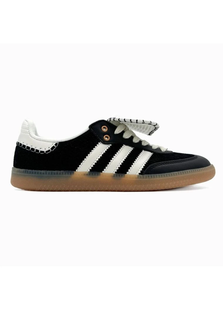 Белые летние кроссовки adidas samba wales bonner black white адидас самба No Brand