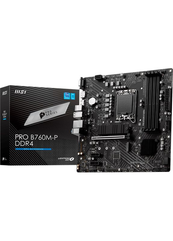 Материнская плата PRO B760M-P DDR4 (911-7E02-001) MSI (365750571)