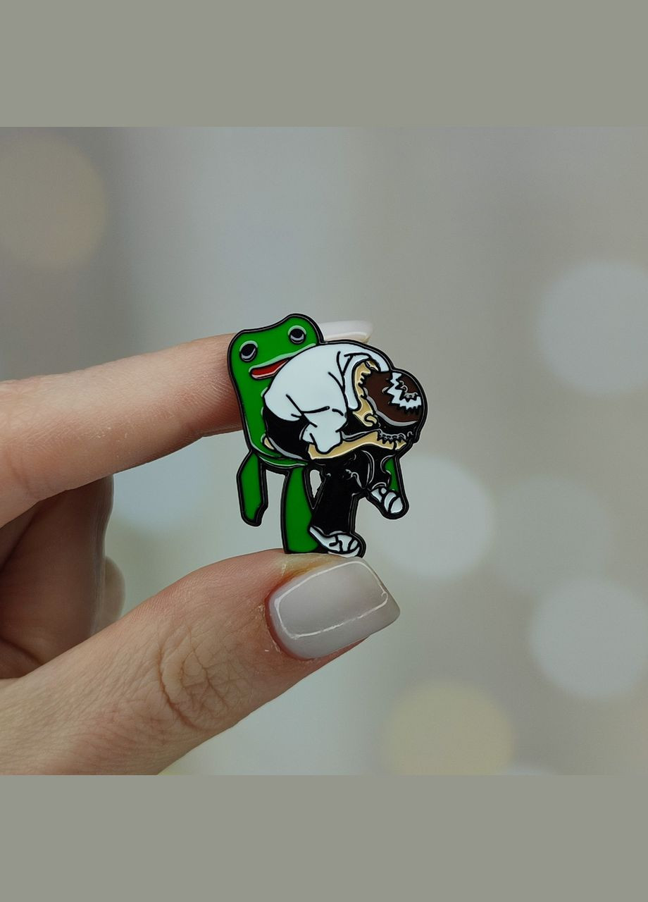 Металлический значок, пин "Синдзи Икари. Евангелион" SureGeek (315016368)