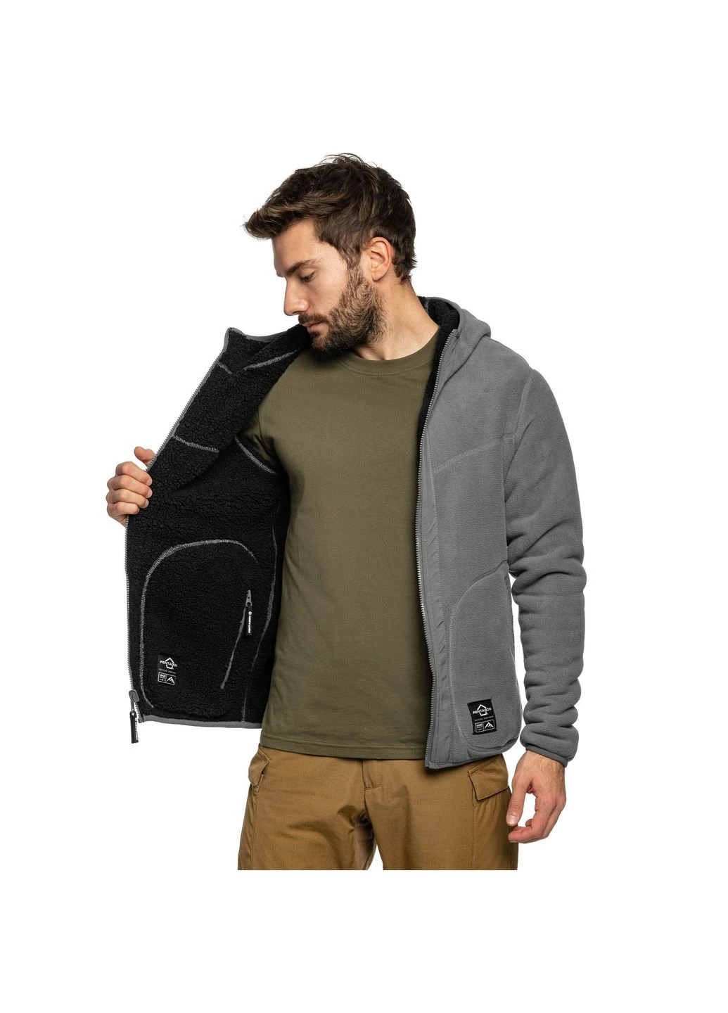 Свитер Pentagon Sherpa Ianos, RAL7013/Black, No Brand (381985393)