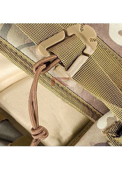 Кліпса-пряжка на систему Molle, зі шнурком, монтажний шнур таткичний (бежевий) China (366874324)