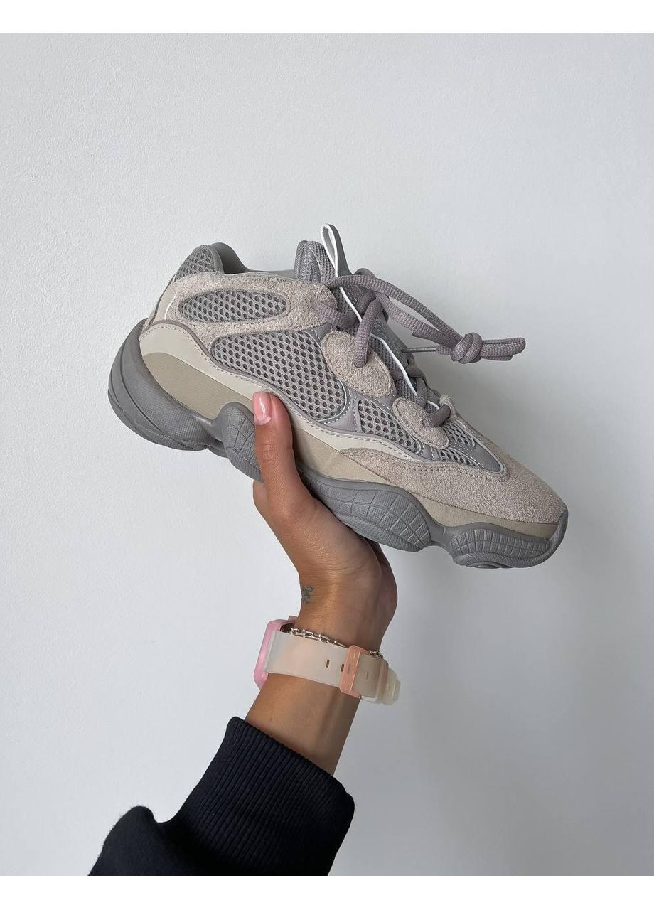 КРОСІВКИ ЖІНОЧІ ADIDAS YEEZY BOOST 500 ASH GREY АДІДАС ІЗІ БУСТ No Brand сірі демісезони (367174593)