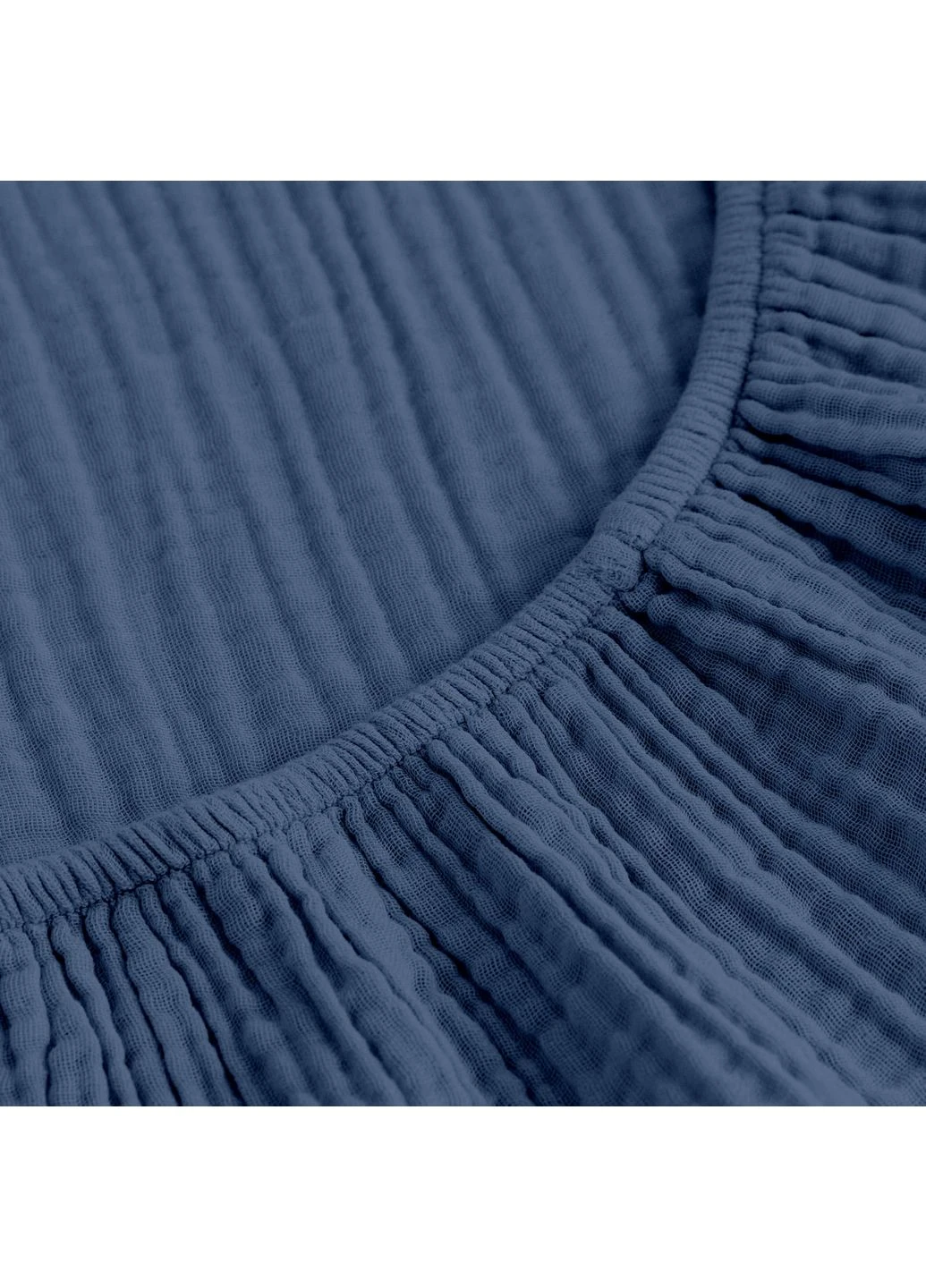 Простыня на резинке муслин 200x220 DENIM (2200000002389) Cosas (391381804)