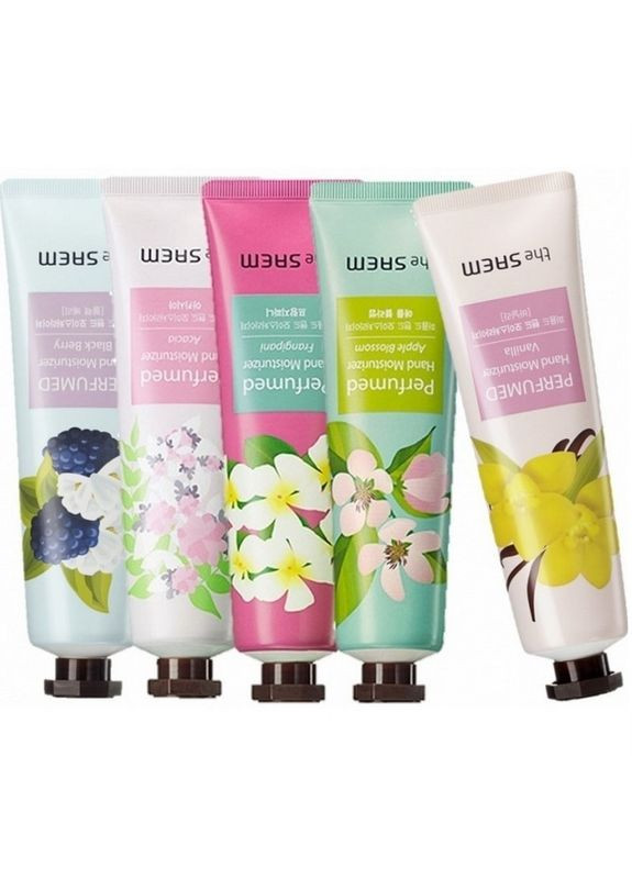 The Saem Крем для рук парфумований із екстрактом червоного жасмину Perfumed Hand Moisturizer Frangipani, 30 мл — Крем, Південна Корея (365842249)