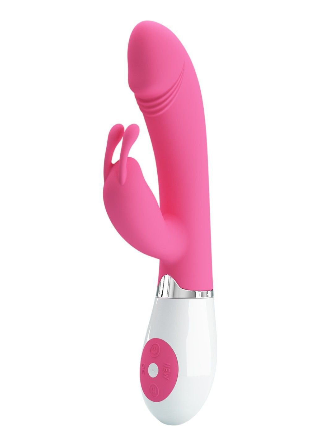 Вагинальный вибратор с клиторальным отростком Pretty Love Gene (30 режимов вибрации) LyBaile (366665722)