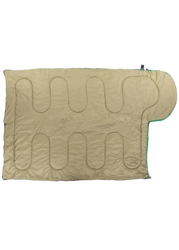 Спальный мешок одеяло с капюшоном (PL, нап.неткан.волокно, 1250г р-р 195+40х74см, t+5к+22, Зеленый) (SY-4142_Зеленый) Champion (361433643)