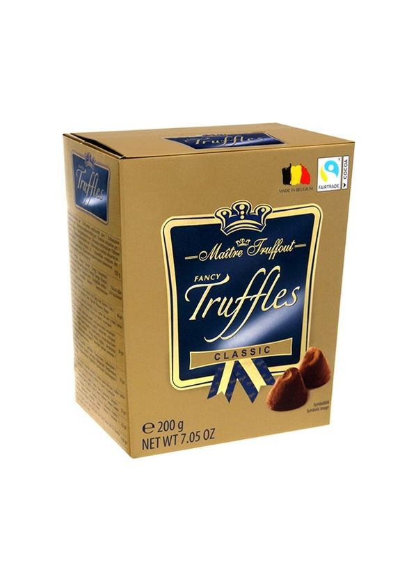 Трюфельні цукерки Fancy Truffles Сlassic 200г. Maitre Truffout (349811585)