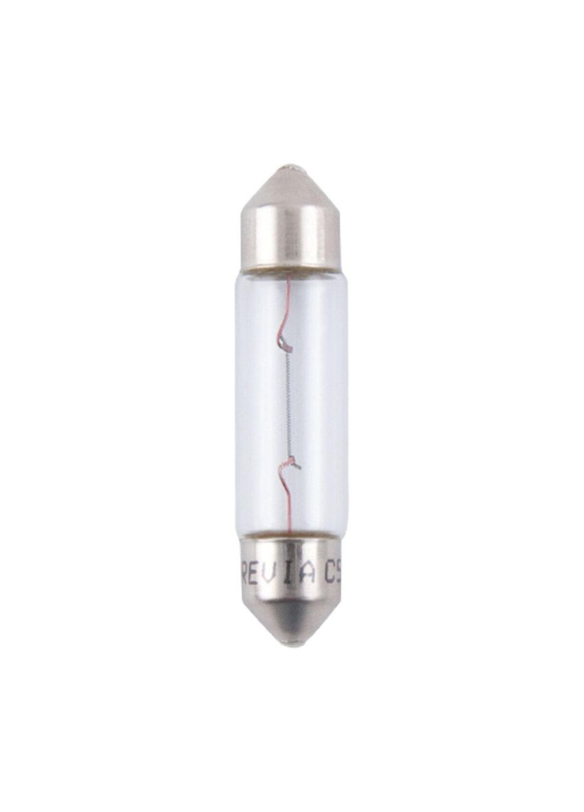 Лампа розжарювання C10W 12 V 10 W SV8.5 T11x37 CP упаковка з 10 штук Brevia (279826626)