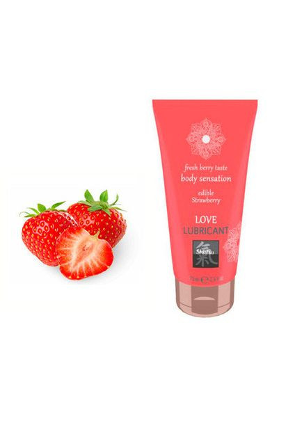 Їстівний лубрикант SHIATSU Love Полуниця, 75 мл Hot (303886646)