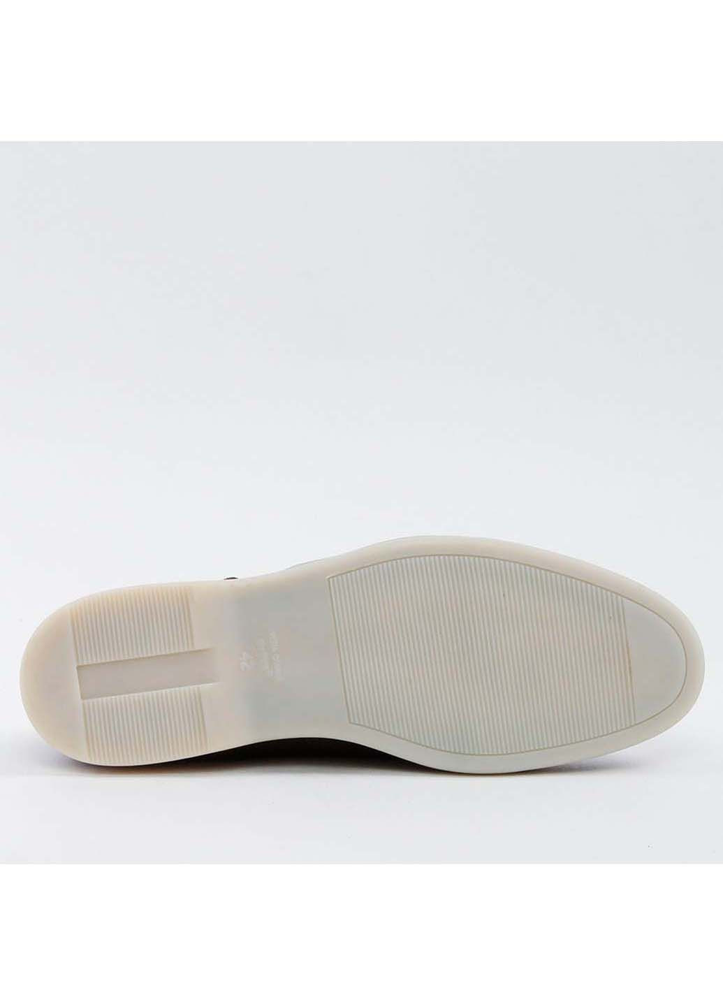 Коричневые кэжуал туфли мужские Fashion на шнурках