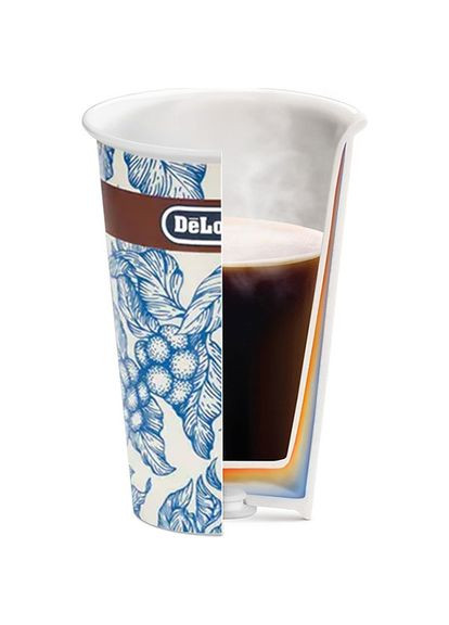 Термокухоль Blue Flower 0.3 л DLSC060 Delonghi (323042992)