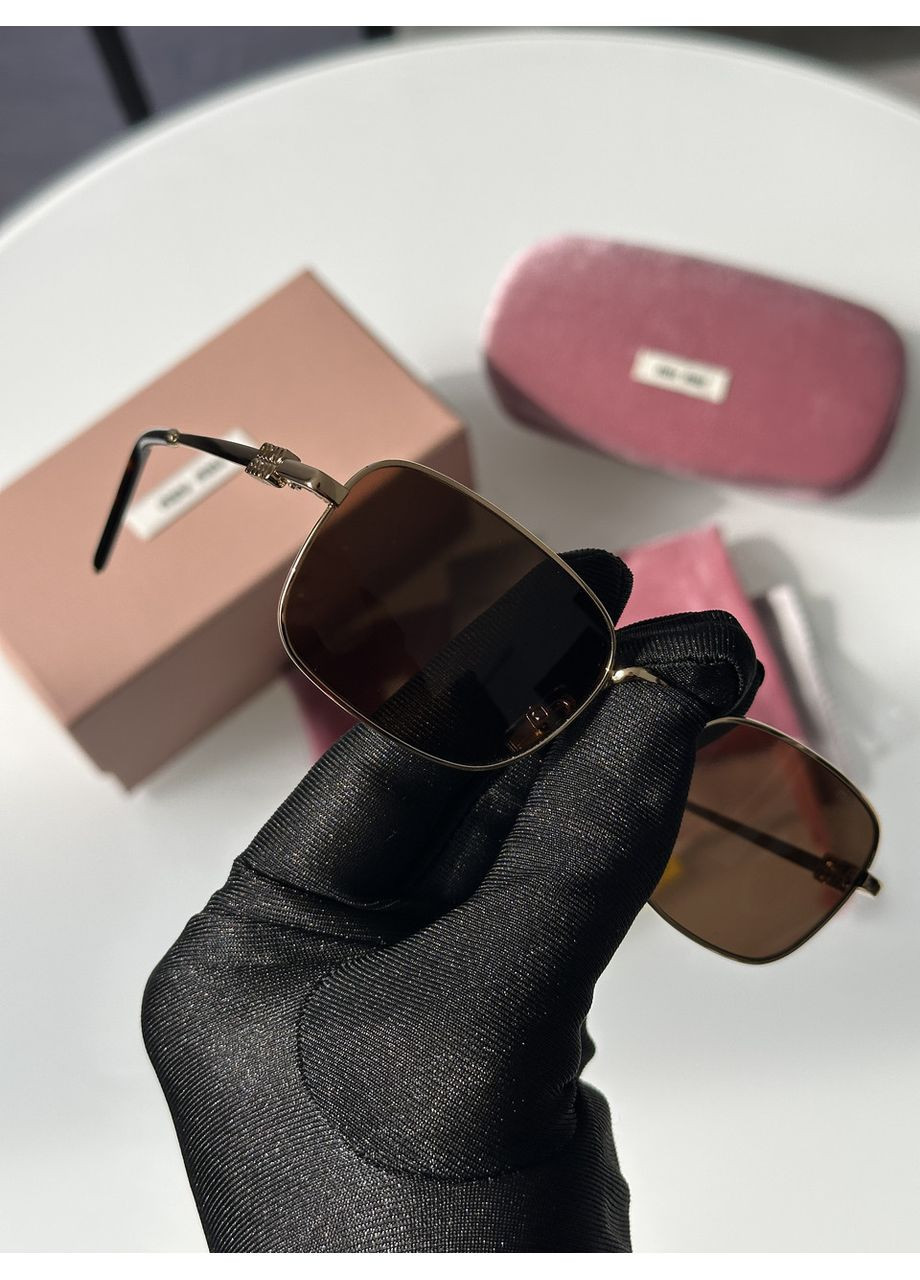 Окуляри Miu Miu MUA53S ZVN60O Brown Gold No Brand (355342931)