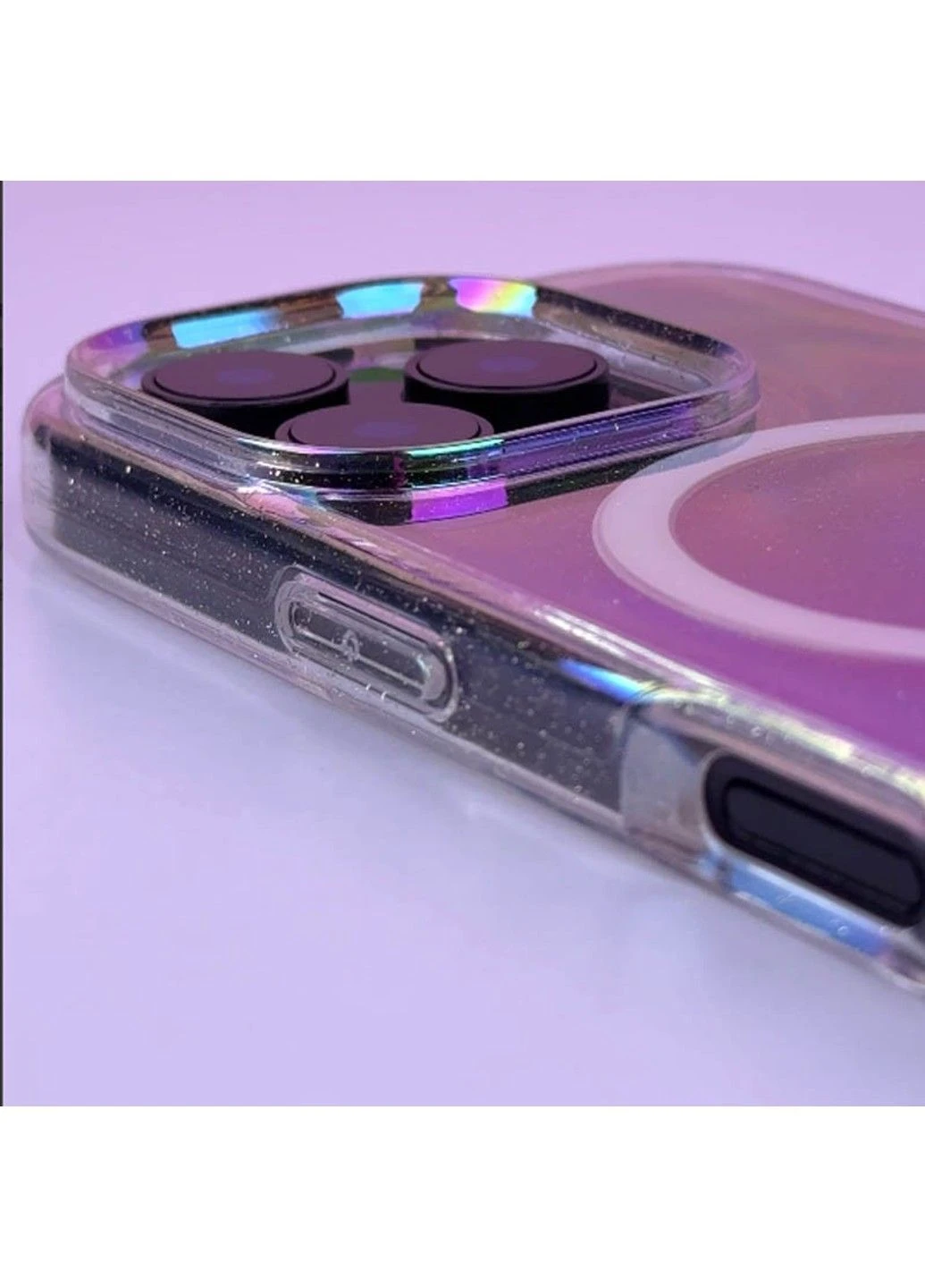 Чохол TPU Galaxy Sparkle (MagFit) для Apple iPhone 16 Pro (6.3") Epik (389307307)