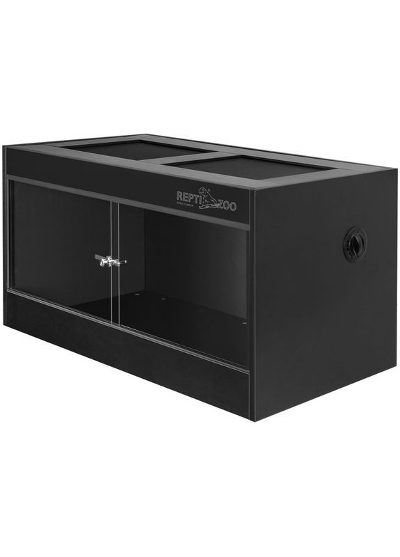Терраріум із ПВХ Terrarium PVC 90x45x45 см (CN904545PN) зі скляними дверцятами для рептилій та амфібій Repti-Zoo (364488906)
