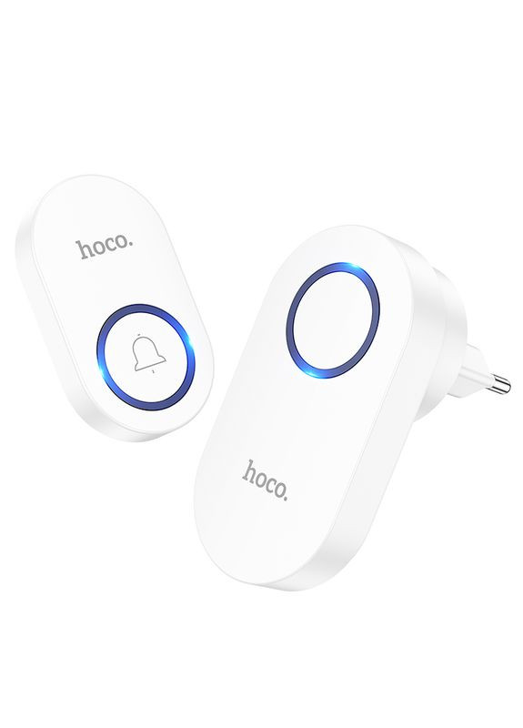 Звонок 210 mAh Wireless Doorbell (EU) (6942007662307) Hoco HI25 (370676814)
