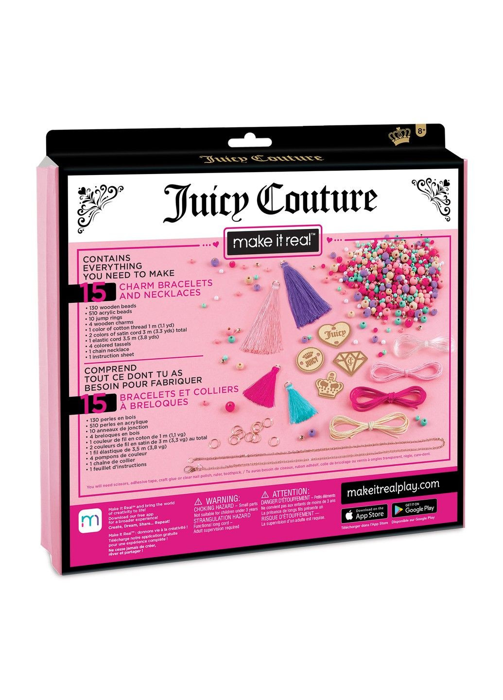 Juicy Couture: Набір для створення прикрас «Модний образ» Make it Real (331299950)