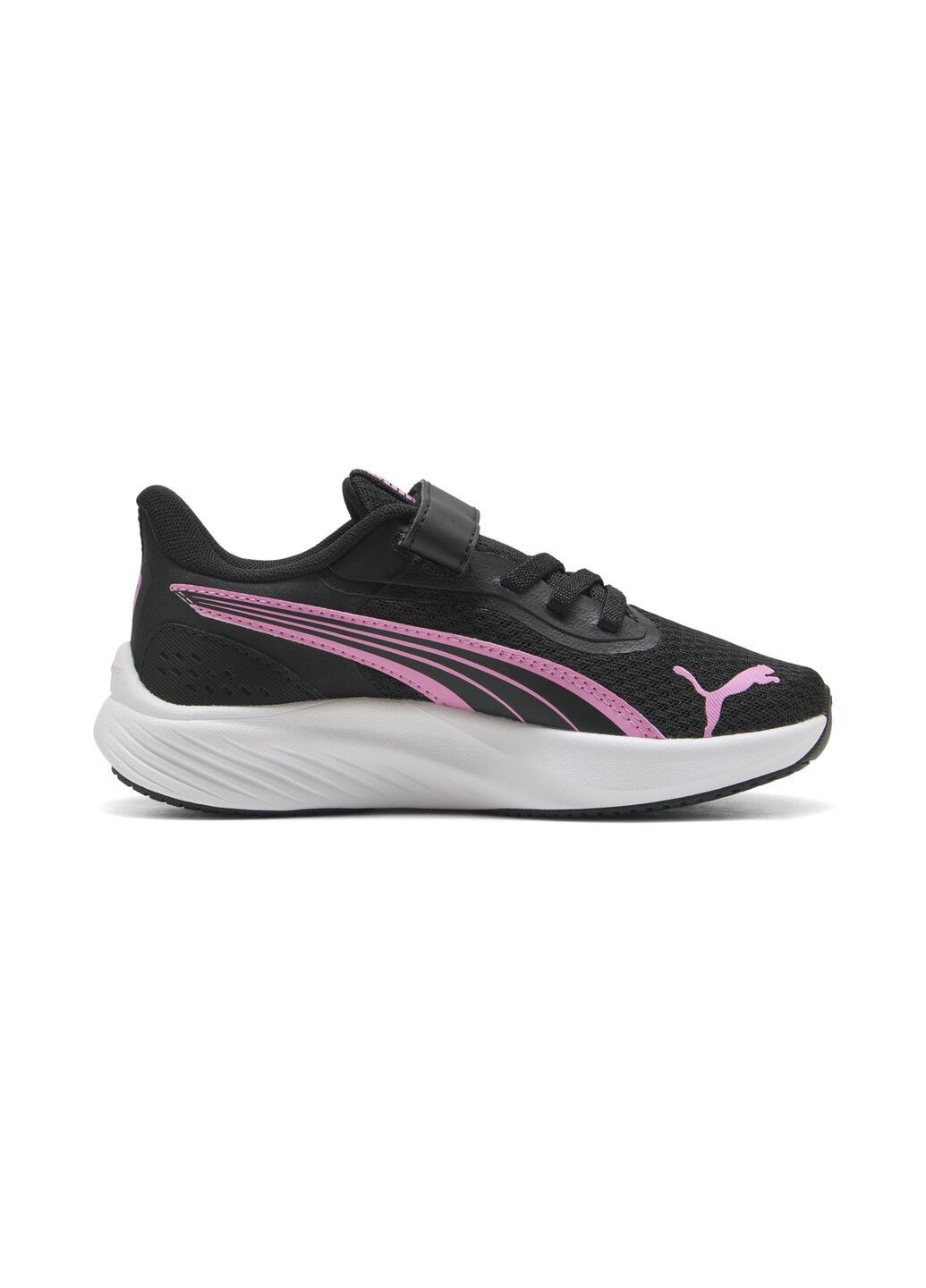 Черные всесезонные детские кроссовки pounce lite sneakers kids Puma