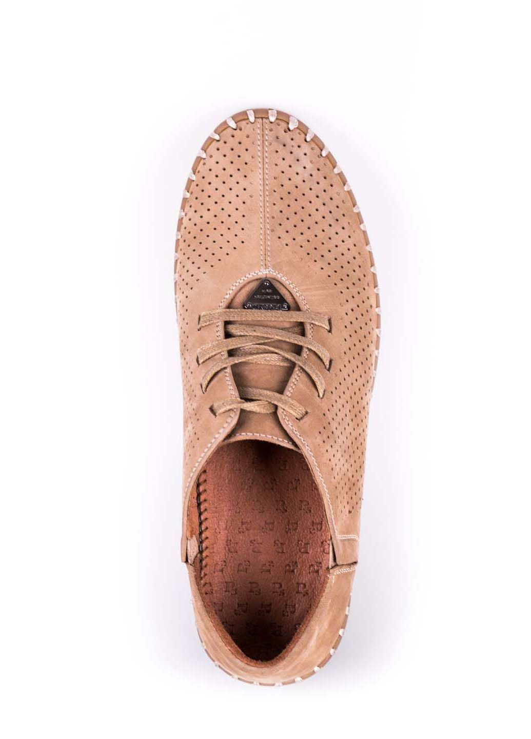 Бежевые мокасины Prime Shoes