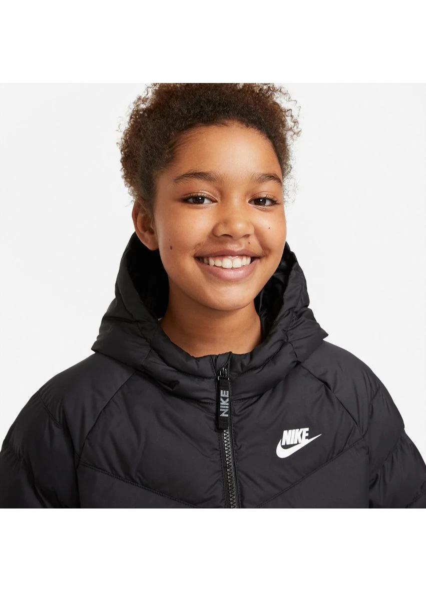 Чорний зимній Пуховик Nike