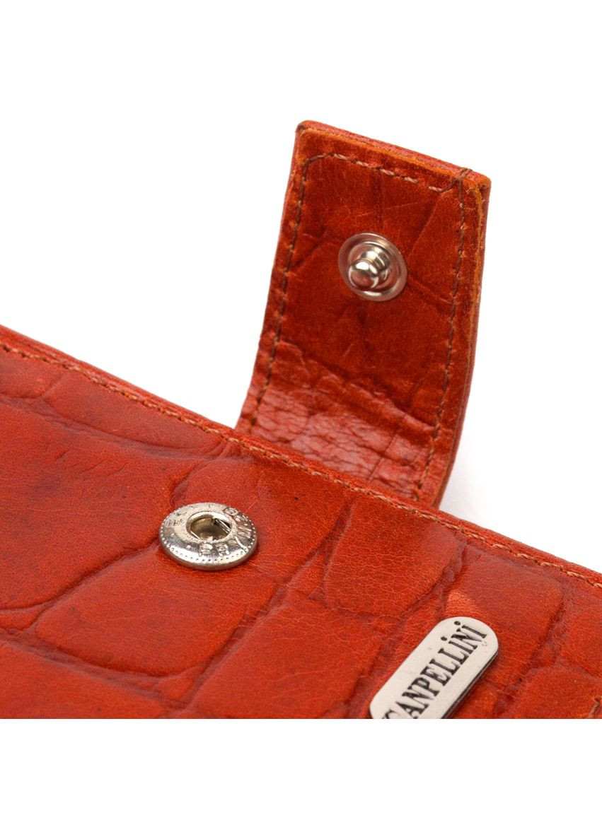 Маленький гаманець чоловічий шкіряний 21510 Світло-коричневий Canpellini (306881810)