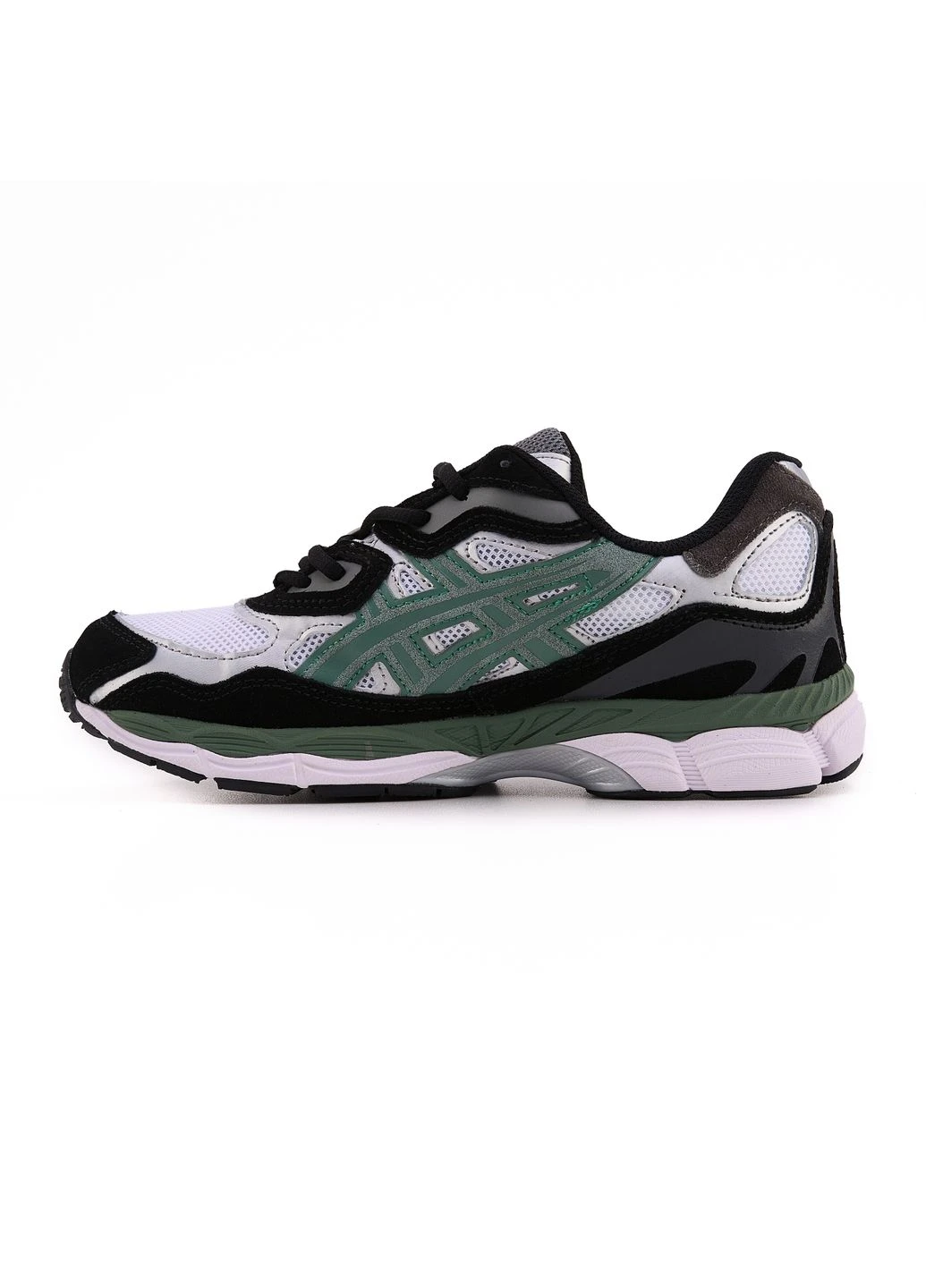 Белые демисезонные кроссовки мужские asics gel-nyc white black ivy асикс гель нюк белые No Brand
