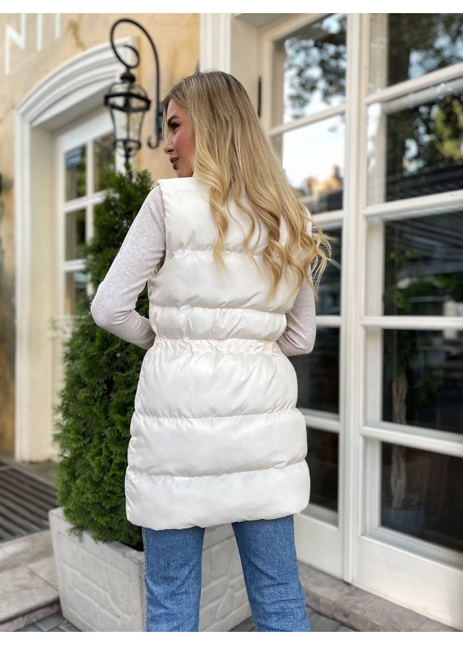 Жилетка жіноча об’ємна з аеропухом (Заміри в описі) GD/GL Модний простір (366883371)