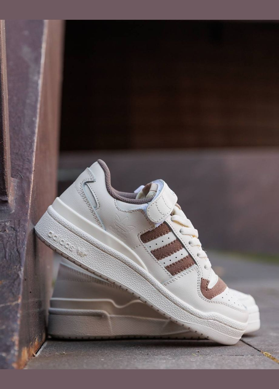 Стильні жіночі кросівки No Brand кремові демісезони (315703131)