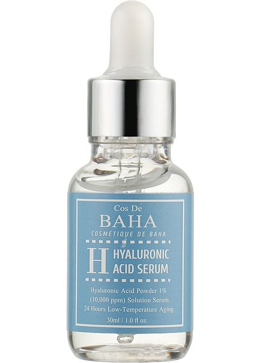 Сироватка від зморщок з гіалуроновою кислотою Hyaluronic Acid Serum 240ml (977123-37922251) Cos De Baha (368620744)