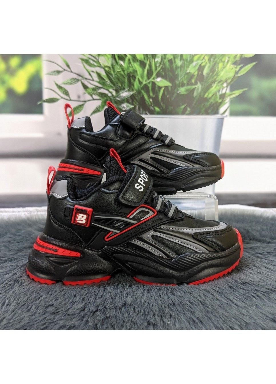 Чорні Осінні кросівки підліткові Kimboo