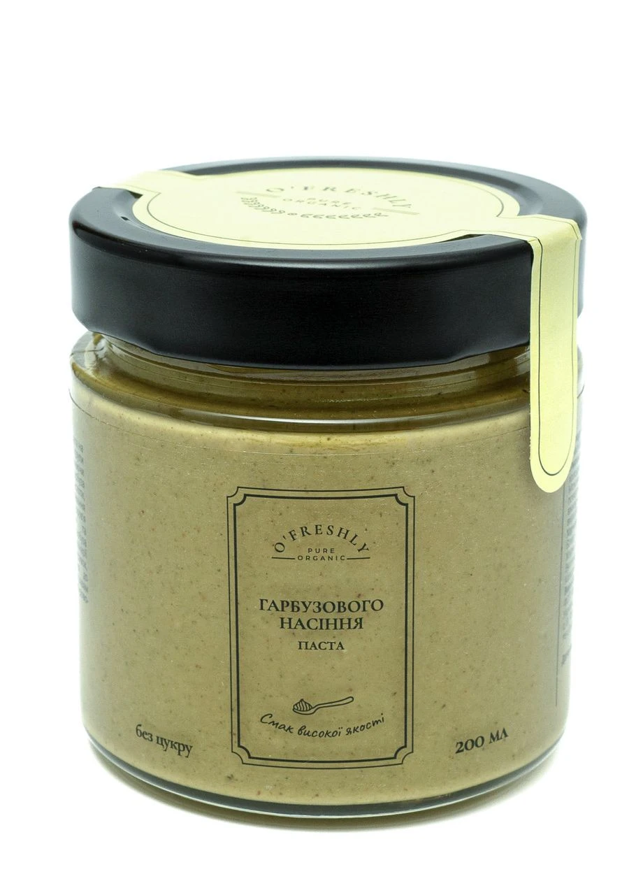 Паста з гарбузового насіння O'freshly, 200 мл No Brand (401050930)