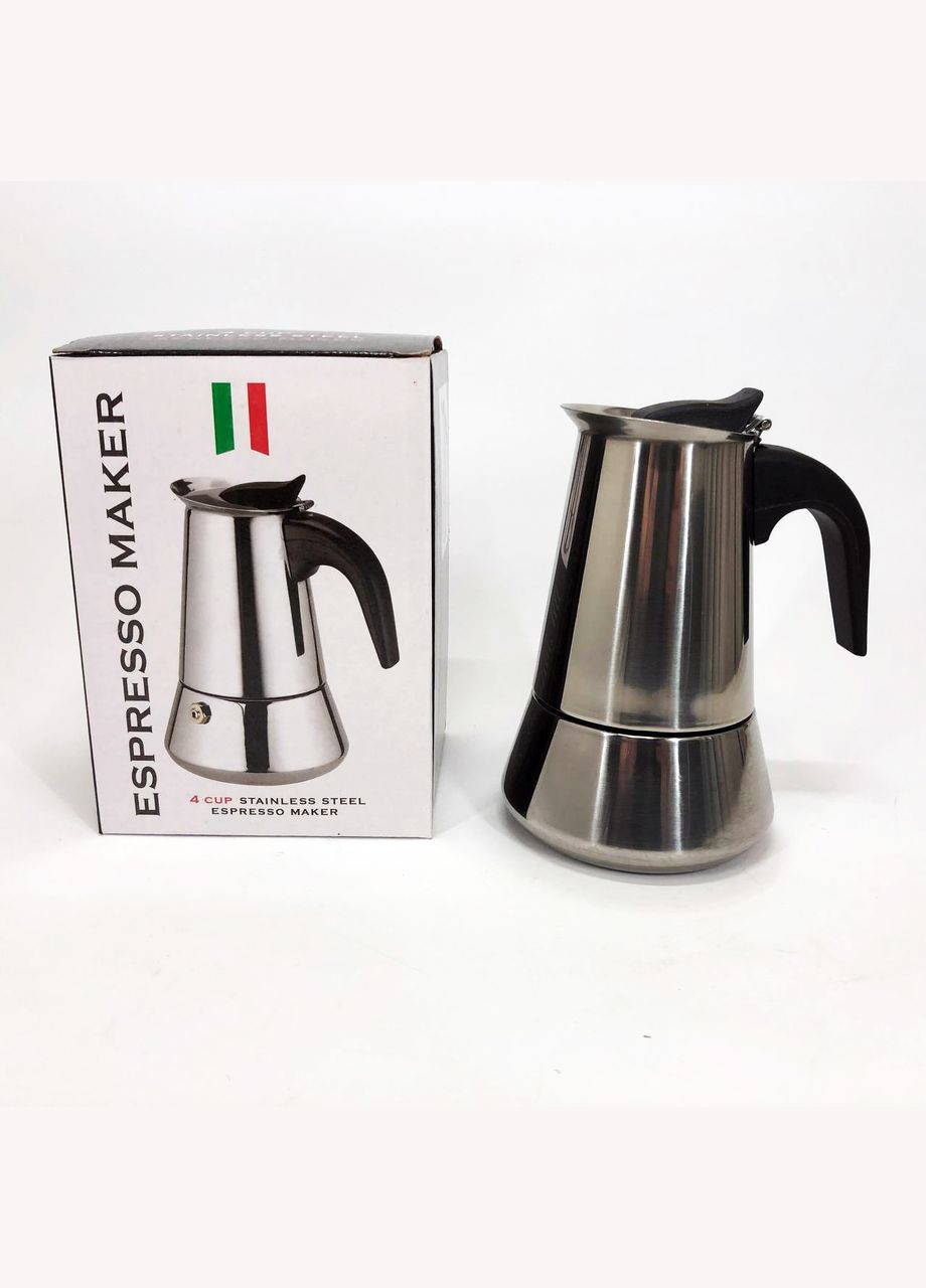 Гейзерная кофеварка UNIQUE UN-1901 180 мл No Brand (329447088)