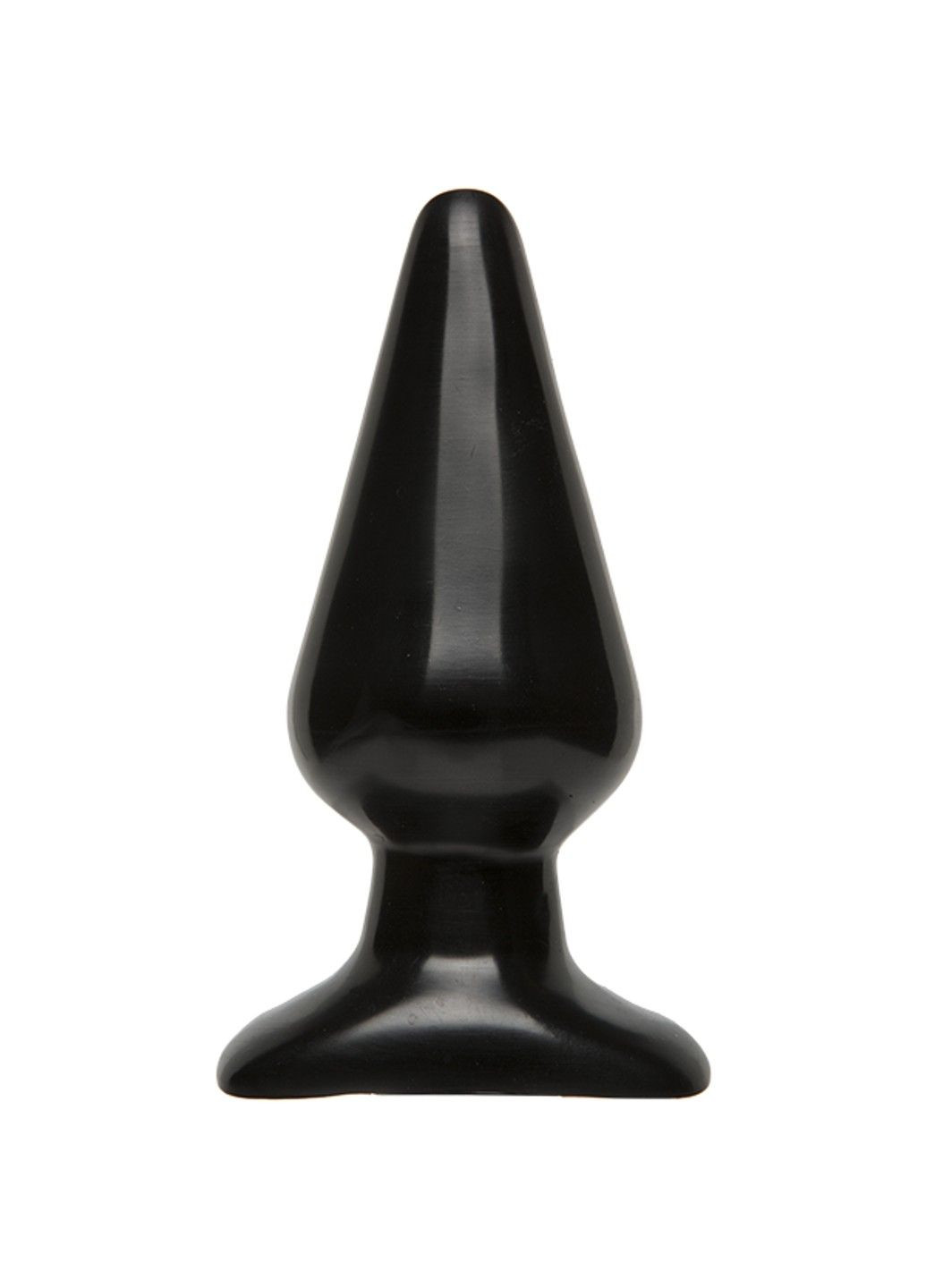 Анальна пробка Smooth Classic Large - Black, макс. діаметр 5,7 см Doc Johnson (298473647)