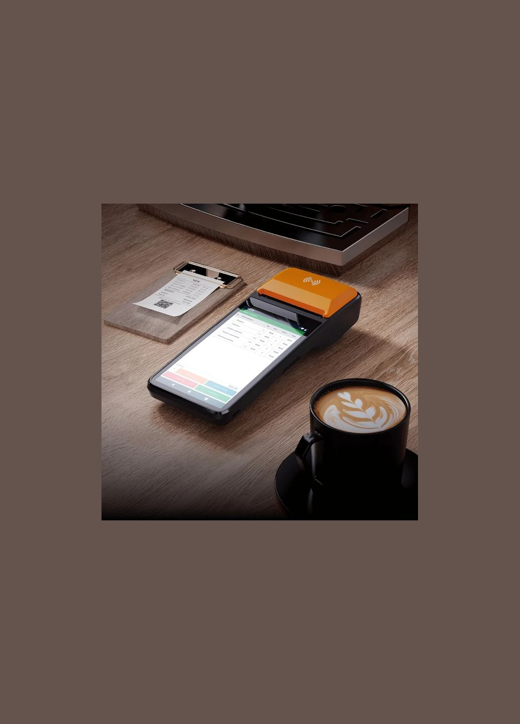 Мобильная касса "Afina" 2-в-1. POS-терминал на Android 13+ принтер чеков (AP12S) афина (326068445)