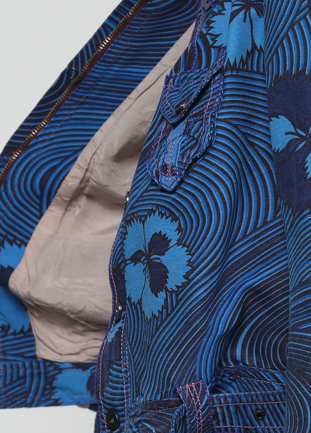 Синя демісезонна куртка r2o92364 синій Custo Barcelona