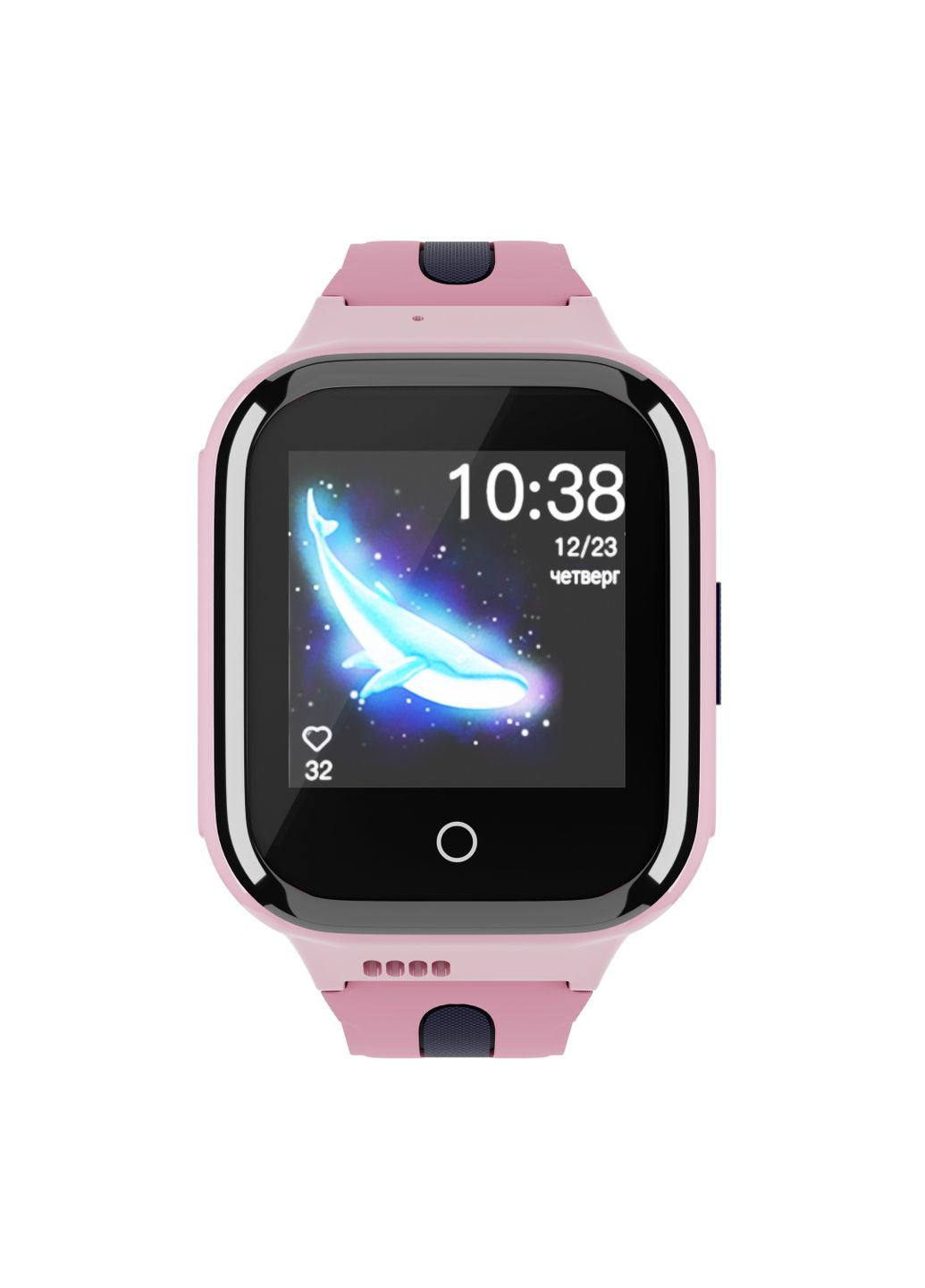 Дитячий водонепроникний GPS годинник MX-70GW (4G) рожевий з відеодзвінком Myox (340910733)