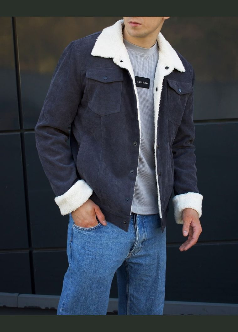 Трендовый вельветовый пиджак на меху Vakko (282430886)