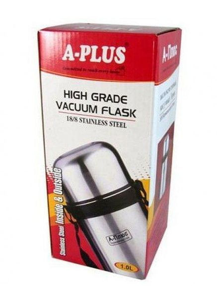 Термос пищевой из нержавеющей стали 1 литр -1664 металлический A-Plus (346597055)