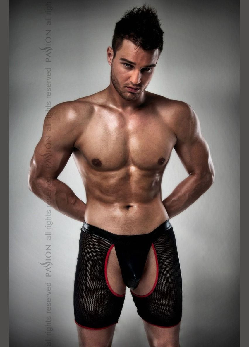 Чоловічі трусики-шорти 012 THONG black Passion (297573021)