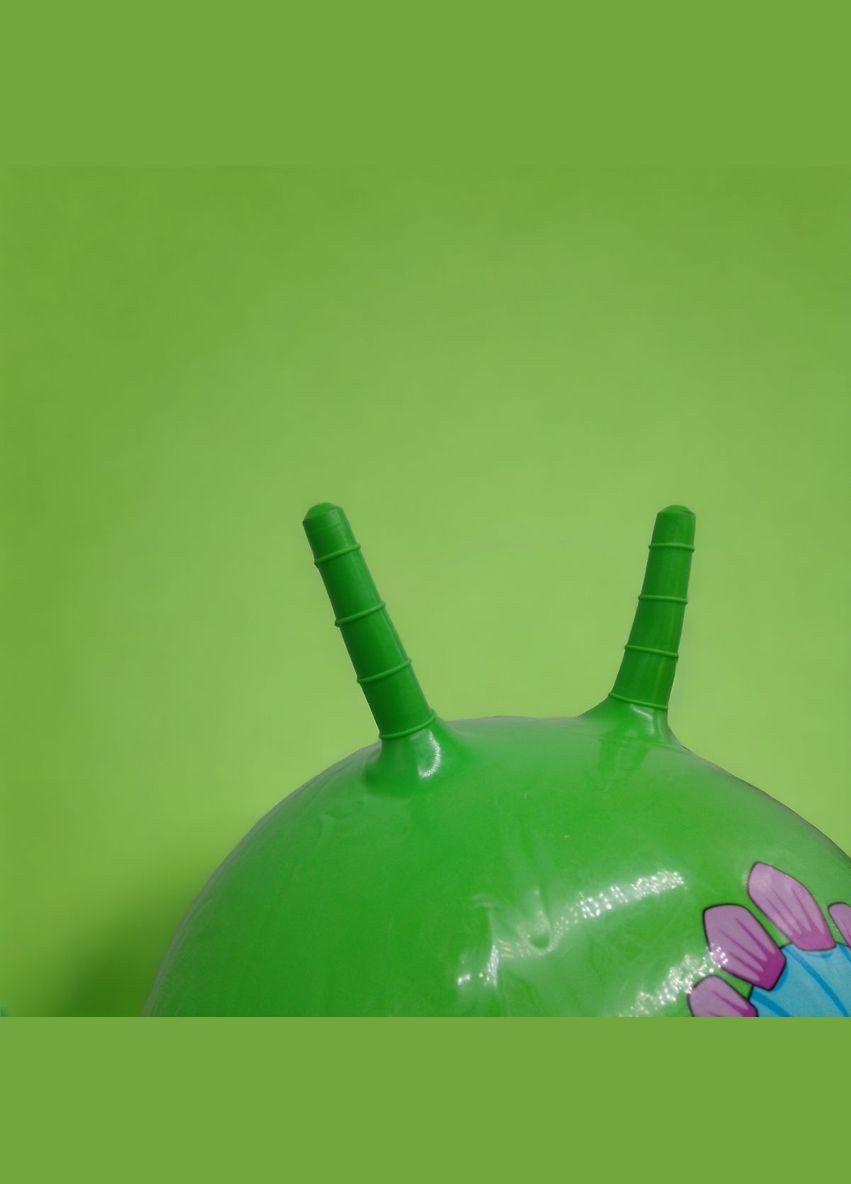 Мʼяч для фітнесу "Динозаврики" 45 см (зелений) MIC (290251434)