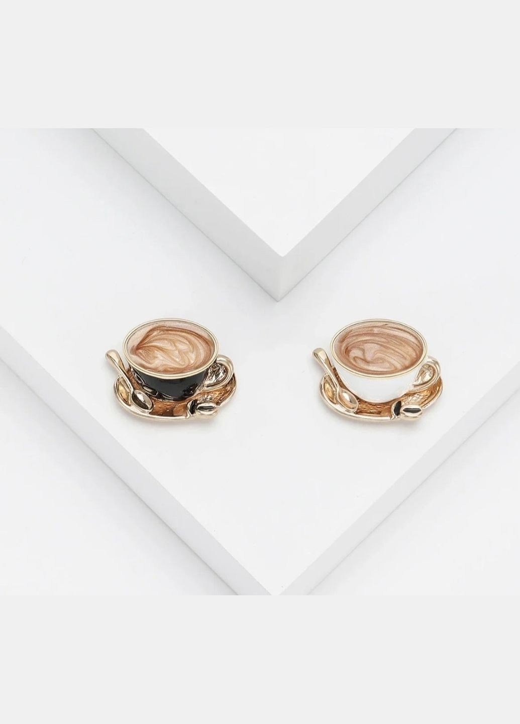 Брошка "Горнятко кави" China (356567347)