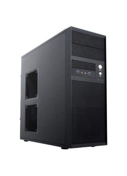 Корпус iArena CQ-01B-U3-OP Black, без БЖ, Mid Tower, ATX/Micro ATX/Mini ITX, 2xUSB 3.0 Chieftec (360404480)