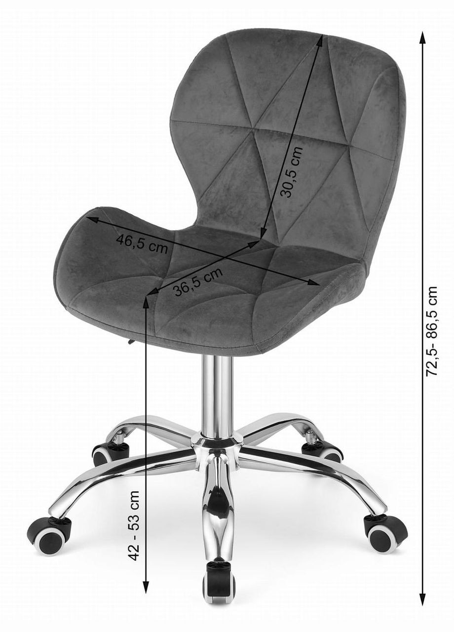 Кресло AVOLA GRAY Leobert (346534050)